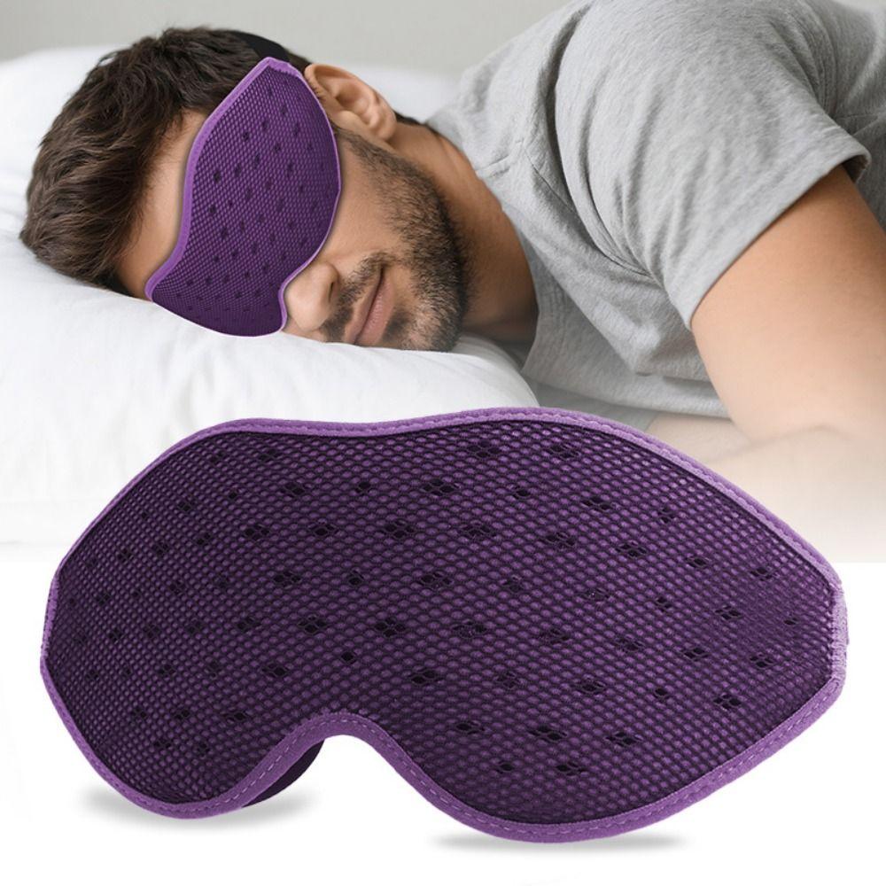 3D Contoured Sleeping Aid Eye Patch Concave Molded 3D Sleeping Mask Sleeping