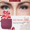 Ice Roller Face Massager Reusable Puffy Eye Bag Removal Pores Shrink Anti Wrinkle Face Silicone Ice Holder Women Ice Compress Skin Care Tool
