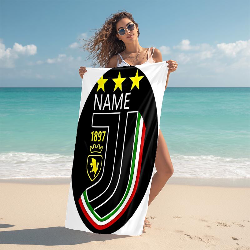 Personalized UEFA Europa Conference League Winners Beach Towel Microfiber Beach Towel Thin Absorbent for Beach Swimming Yoga Bath Sports. 0910144