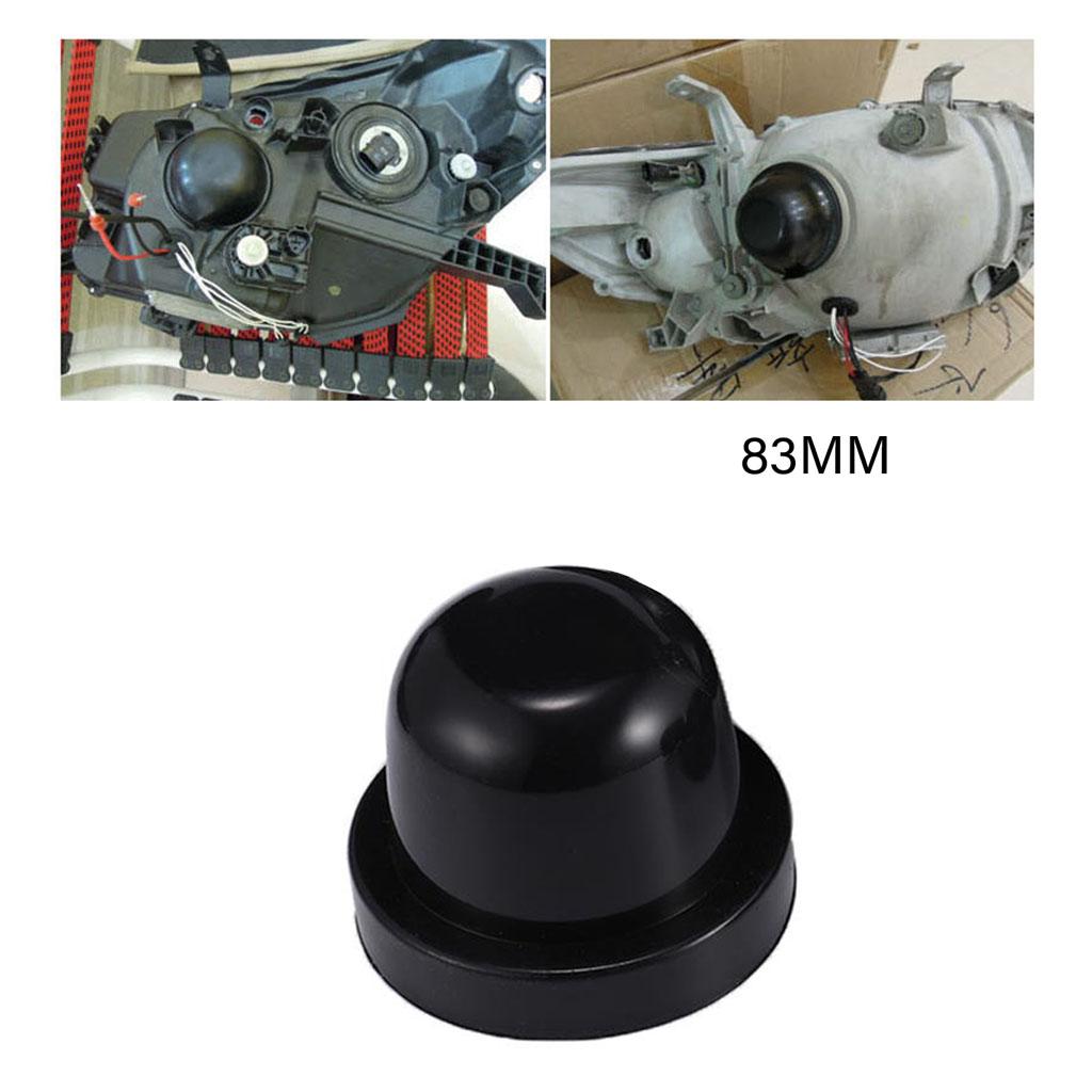 Rubber Housing Seal Cap Dustcover for Headlight Install Retrofit-Dust Cover for Hidden LED Conversion Kit Waterproof