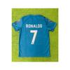 Real Madrid C. Ronaldo Number 7 Number 2017-2018 Short Arm Turquoise Jersey Etc.