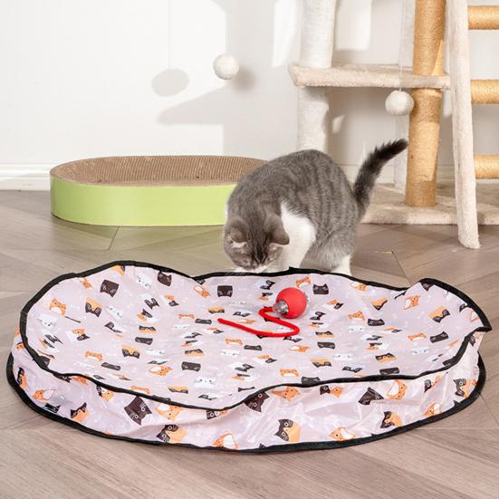 Интерактивные игрушки для кошек Автоматический быстро катящийся мяч со звуковыми эффектами В помещении активируемый щебетанием движущийся мяч Игрушки для кошек