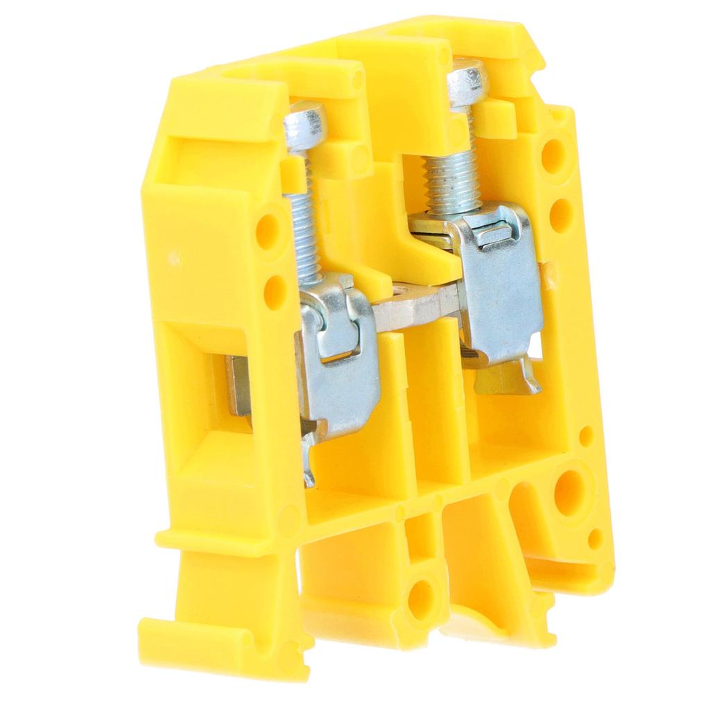 Threaded rail connector ZUG-G16, yellow