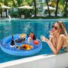 1 шт. ПВХ надувной поплавок для бассейна, надувной поплавок для бассейна, охладитель для пива, настольное ведро для вечеринок, пляжное плавательное кольцо