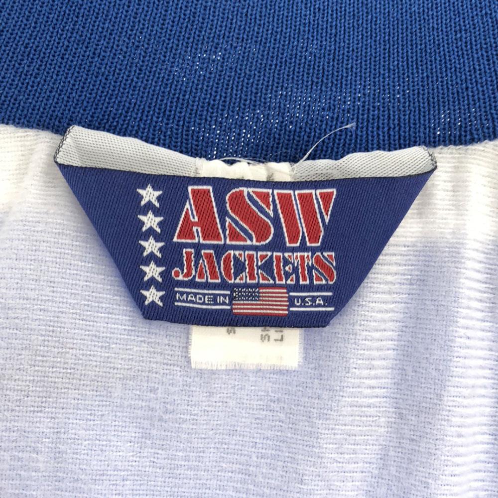 ASW JACKETS 80-е Сделано в США Stajan Нейлоновая куртка Атласный Блузон Старый Винтажный Мужской Б/У