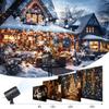 Christmas Snowflake Projector Lights Outdoor IP65 Waterproof Christmas Projector Light Projection for Party Wall Window Decor