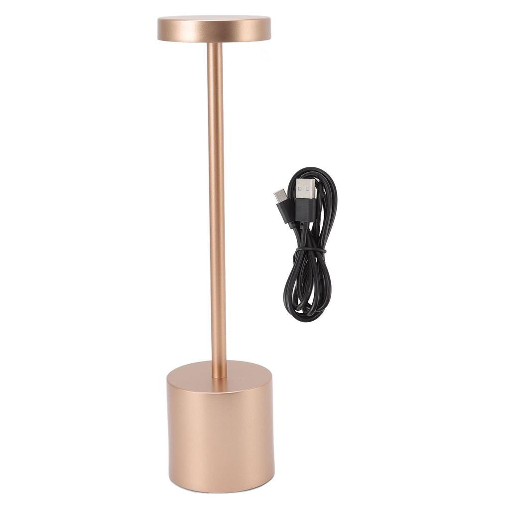 Touch LED Desk Lamp Nordic Style 3 Levels Table Lamp Indoor Desktop Decorative Light for Hotel
