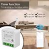 16A 20A Tuya Smart WiFi Switch Breaker RF433Mhz Relay Module 2-way Control Smart Life App Remote Alexa Google Home Voice Control
