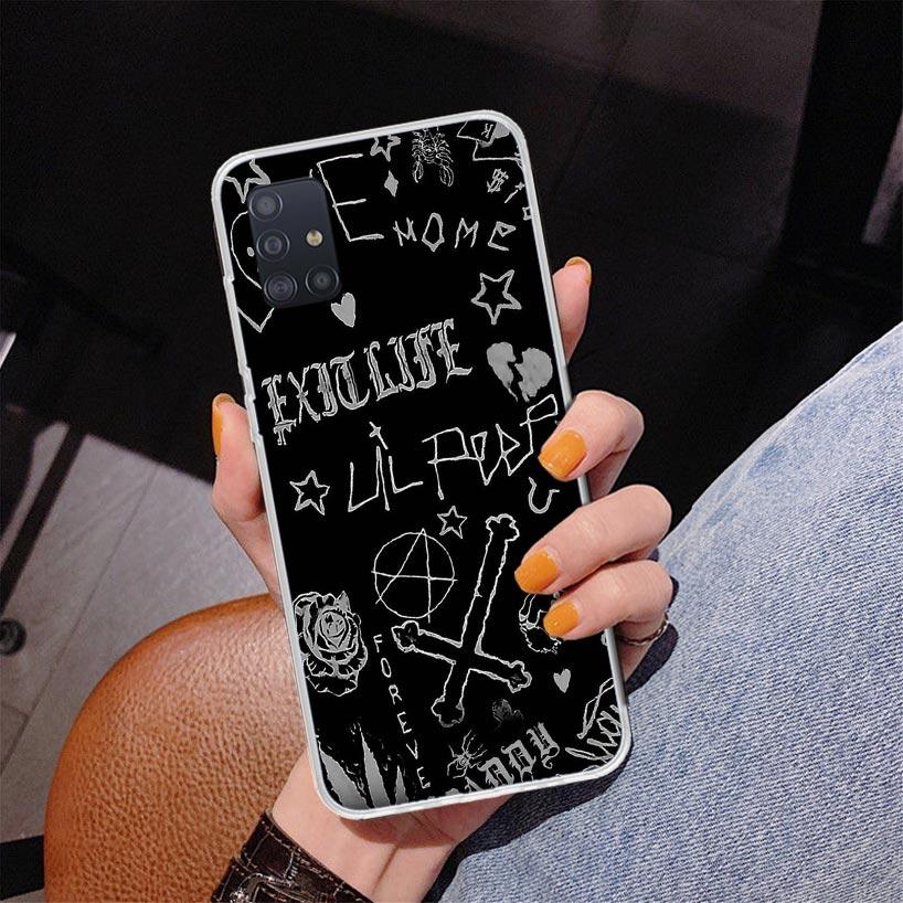 Чехол для телефона певца Lil Peep для Samsung Galaxy A52 A32 A22 A12 A51 A31 A50S A30S A20S A10S Note 20 Ultra 10 Plus S10 A72 A71 Gala
