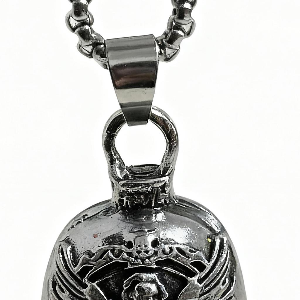 Motorcycle Bell For Men Angel Motorbike Supplies Portable Motorbike Bell For Long-Distance Drive Road Trip Daily Commute