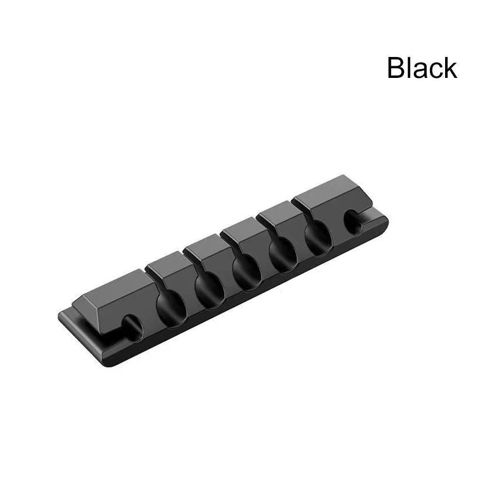 Силиконовый органайзер для кабелей USB-кабеля, намотчик, гибкий держатель для управления кабелями, зажимы для провода мыши, наушников, автомобильного провода
