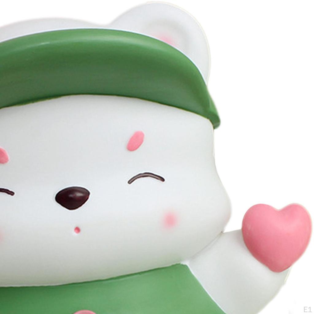 Фигурка медведя, статуя, копилка, праздничный подарок, нежная банка для животных, коллекционные деньги