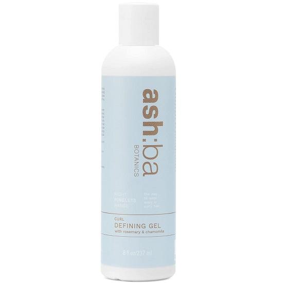 Ashba Botanics Curl Defining Gel for Long Lasting Natural Curls Reduces 237 Ml