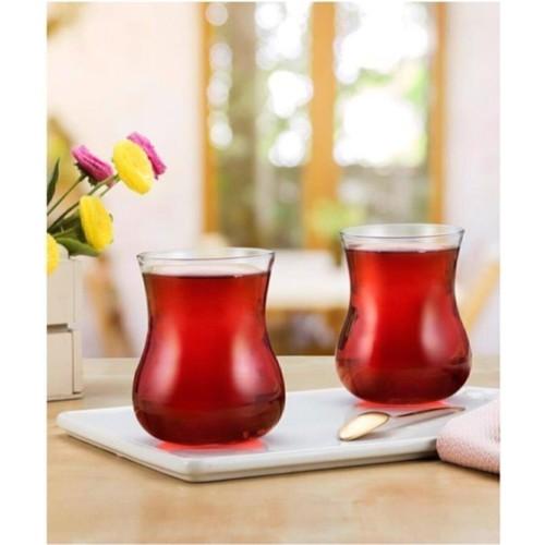 Paşabahçe 42801 Samovar Tea Glass Set of 3 285 Cc