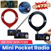 ATS MINI PRO SI4732 0,5-108 МГц Портативное радио LSB USB AM FM/AM Карманное мини-радио 1,9-дюймовый IPS-экран HF SW MW VHF Радио 2x Антенны