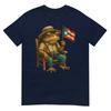 Funny Coqui Frog Puerto Rico Flag Taino Boricua Hispanic TShirt