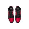 Air Jordan 1 Mid Banned Men Sneakers Red Black University-Red 554724-074