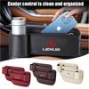 1/2Pcs Car Seat Storage Box With Cup Holder Decoration Accessory For Lexus CT200h NX300h RX330 EX300h F Sport IS RX IS250 IS300 HP5