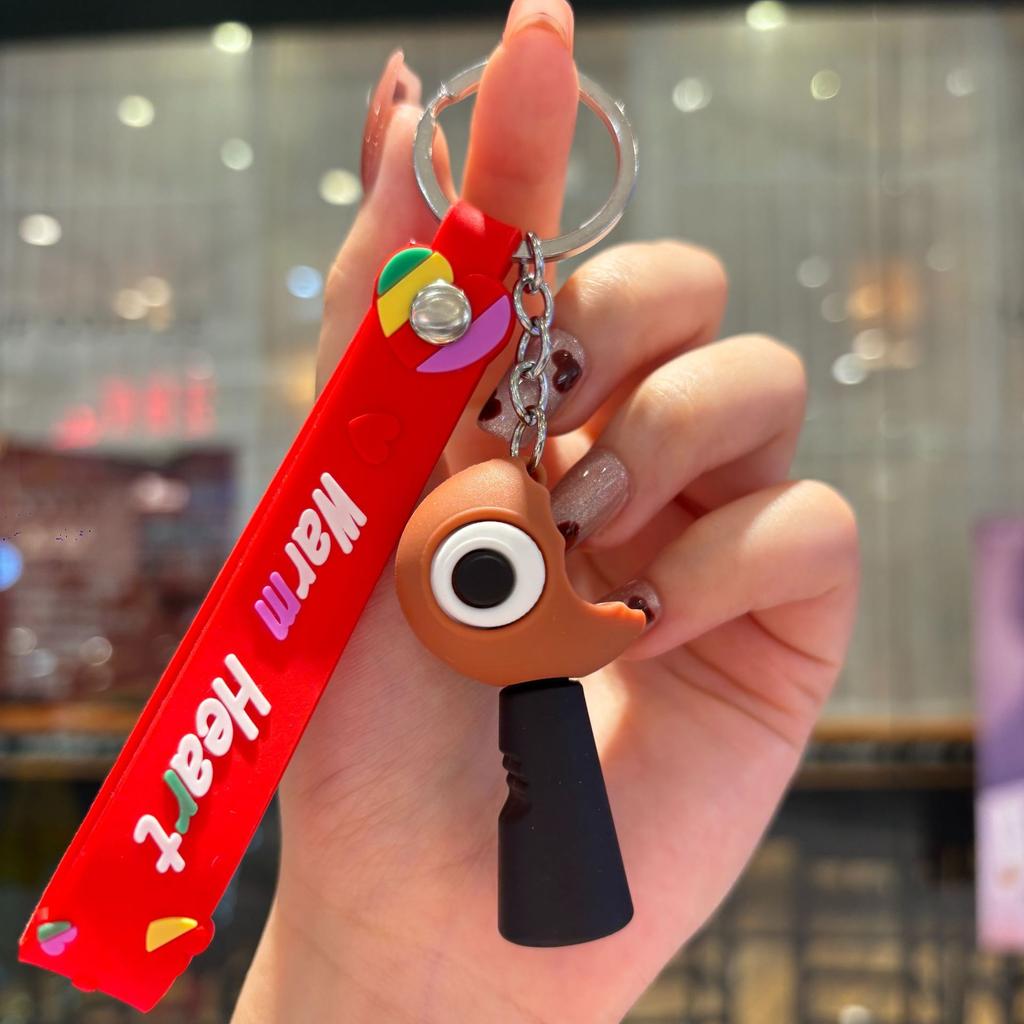 Cartoon Keychain Pendant, Wooden Stick Figure, Key Chain, Blind Box, Tide Play Pendant.