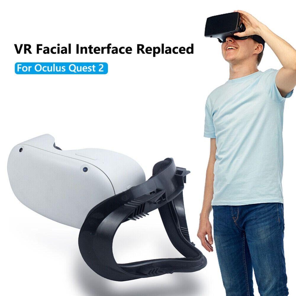 Сменная маска для лица от пота, дышащая кожа, новая VR-маска для Quest 2