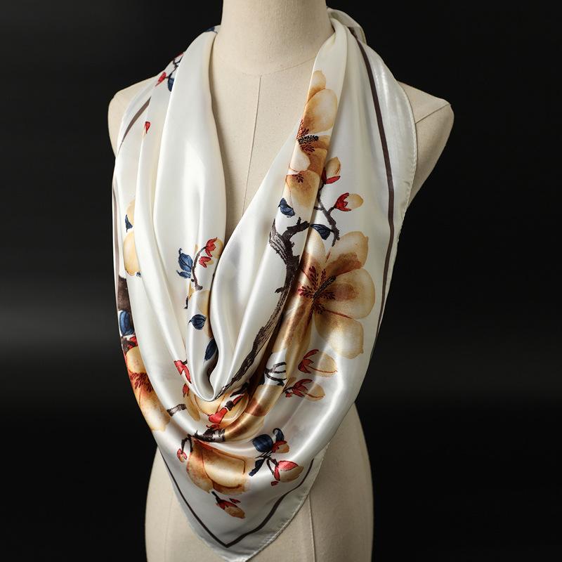 Fashion Women Scarves Square Neckerchief Hijab Scarves KTY