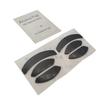 2Pcs 0.6mm Replace Mouse Feet Mouse Skates Pad For Steel Series Sensei 310 Mouse