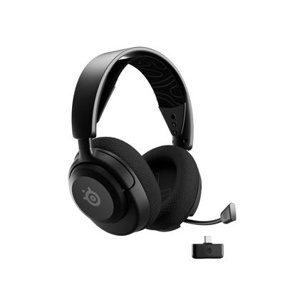 SteelSeries Беспроводная игровая гарнитура Arctis Nova 5 Наушники легкие беспроводные совместимые с Switch PC PS5 PS4 Быстрая зарядка 60 часов