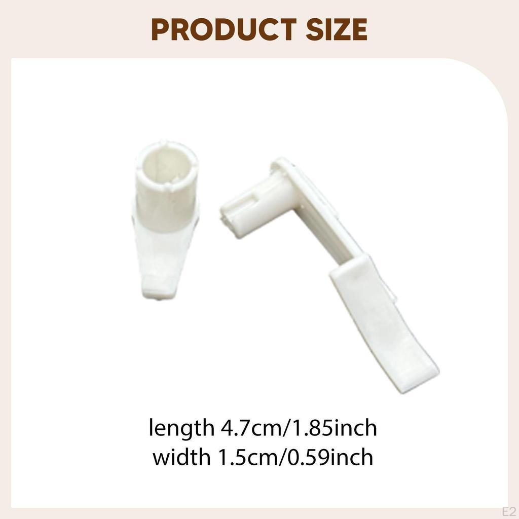 100 Pieces Lamp Shade Clips Ceiling Light Fixed Clip for Flush Mount Lights Fixture