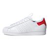 adidas Оригинальные Superstar Пекинские Ретро Повседневные Скейт-Ботинки Унисекс Белые Красные FW2854