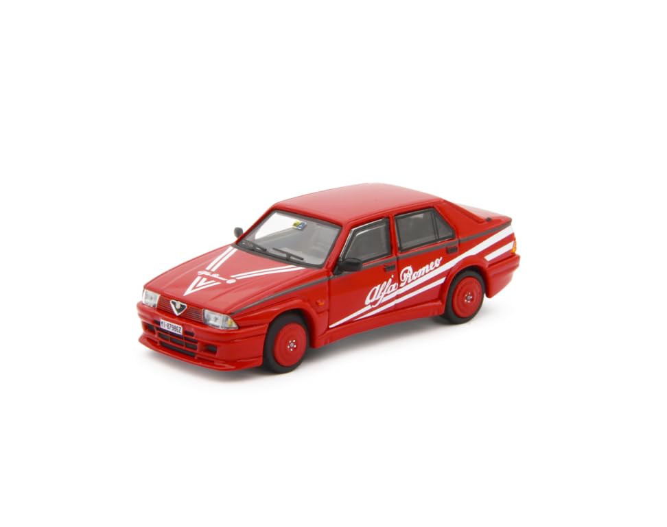 LAUDORACING Alfa Romeo 75 Turbo Evoluzione 1987 Красная наклейка Alfa 75 Turbo Evoluzione 1987 Rosso Loud Racing 1/64 1.8i