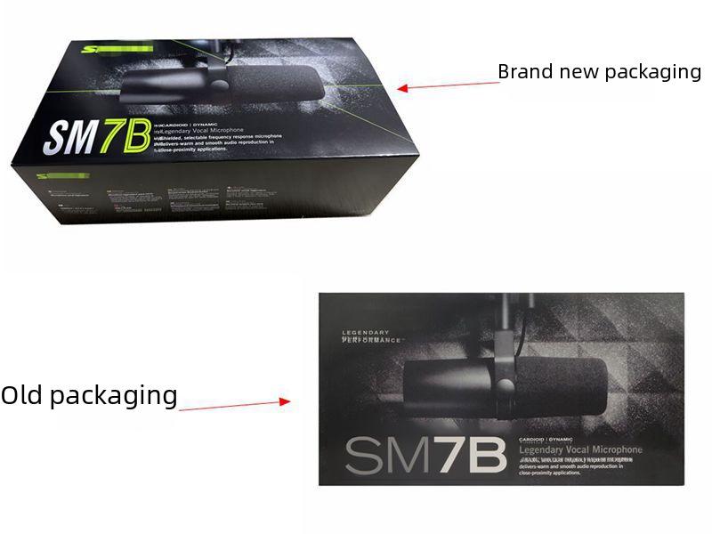 SM7B Профессиональный проводной динамический микрофон для записи в прямом эфире и трансляции