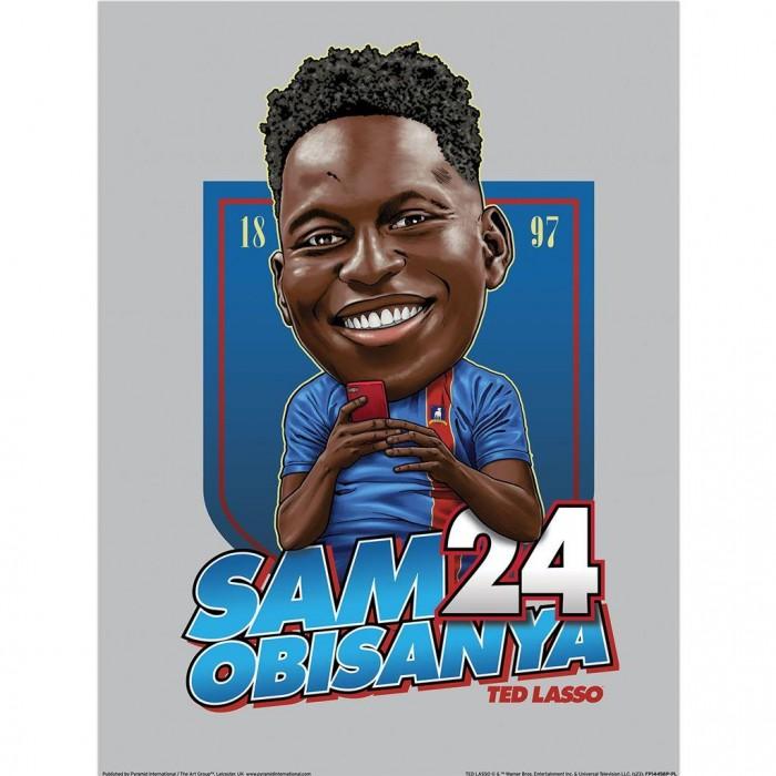 Ted Lasso Bobble Head Sam Print