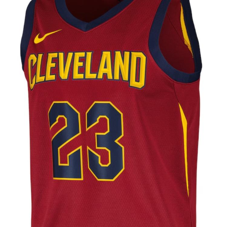 Nike Retro Basketball Vest SW Fan Edition Cleveland Cavaliers Red Wine red Men's 903978-677