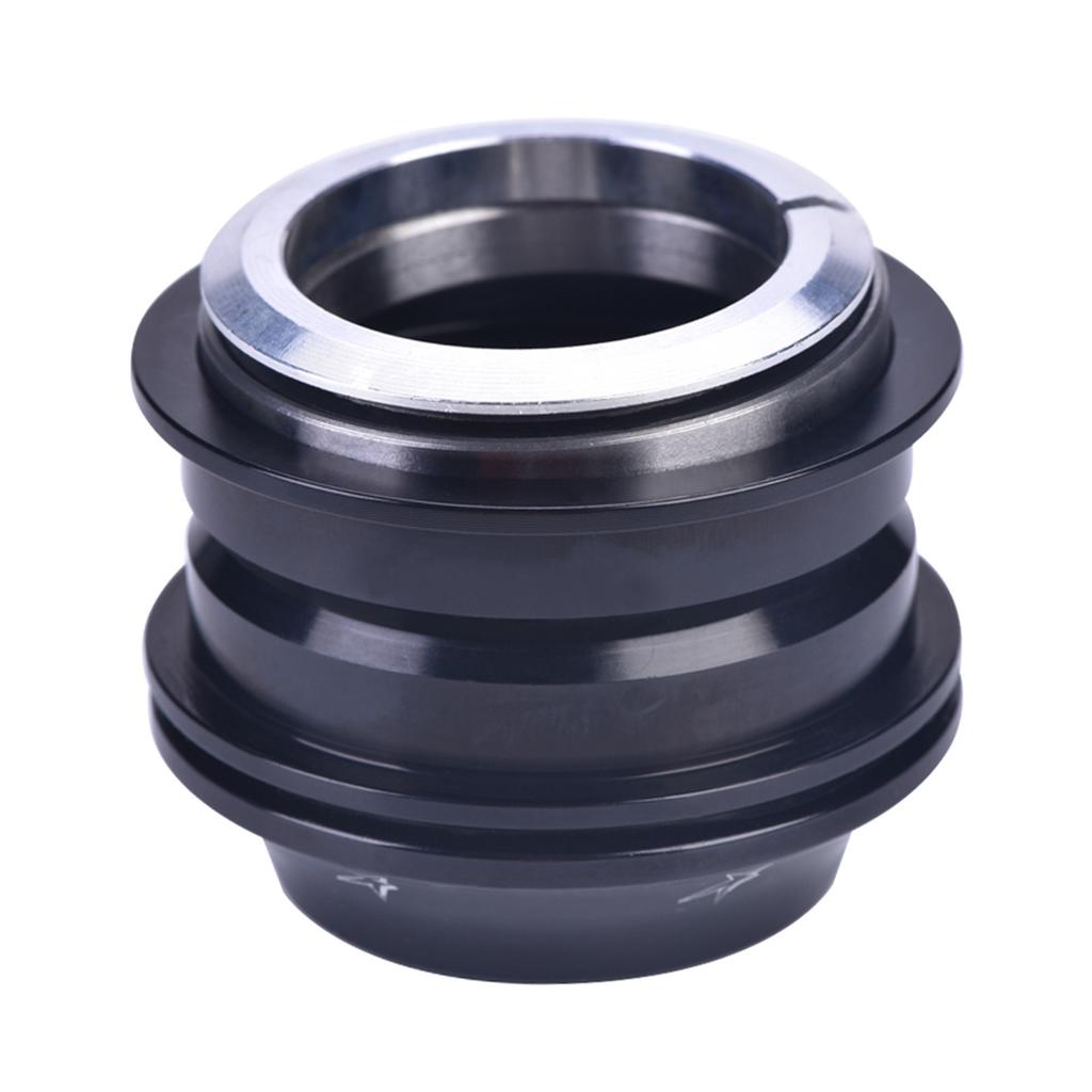 Алюминиевый сплав велосипеда передняя вилка шток рулевая колонка сменные снасти велосипедный аксессуар (черный)