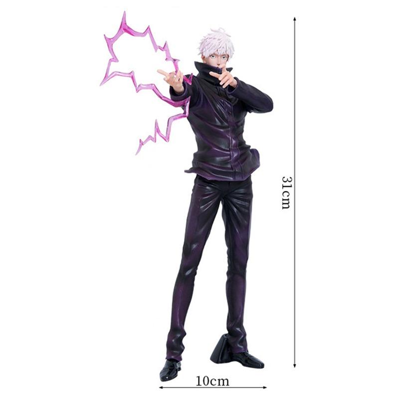 31cm Jujutsu Kaisen anime character Gojo Satoru PVC action figure model collectible toy gift desktop decoration ornaments