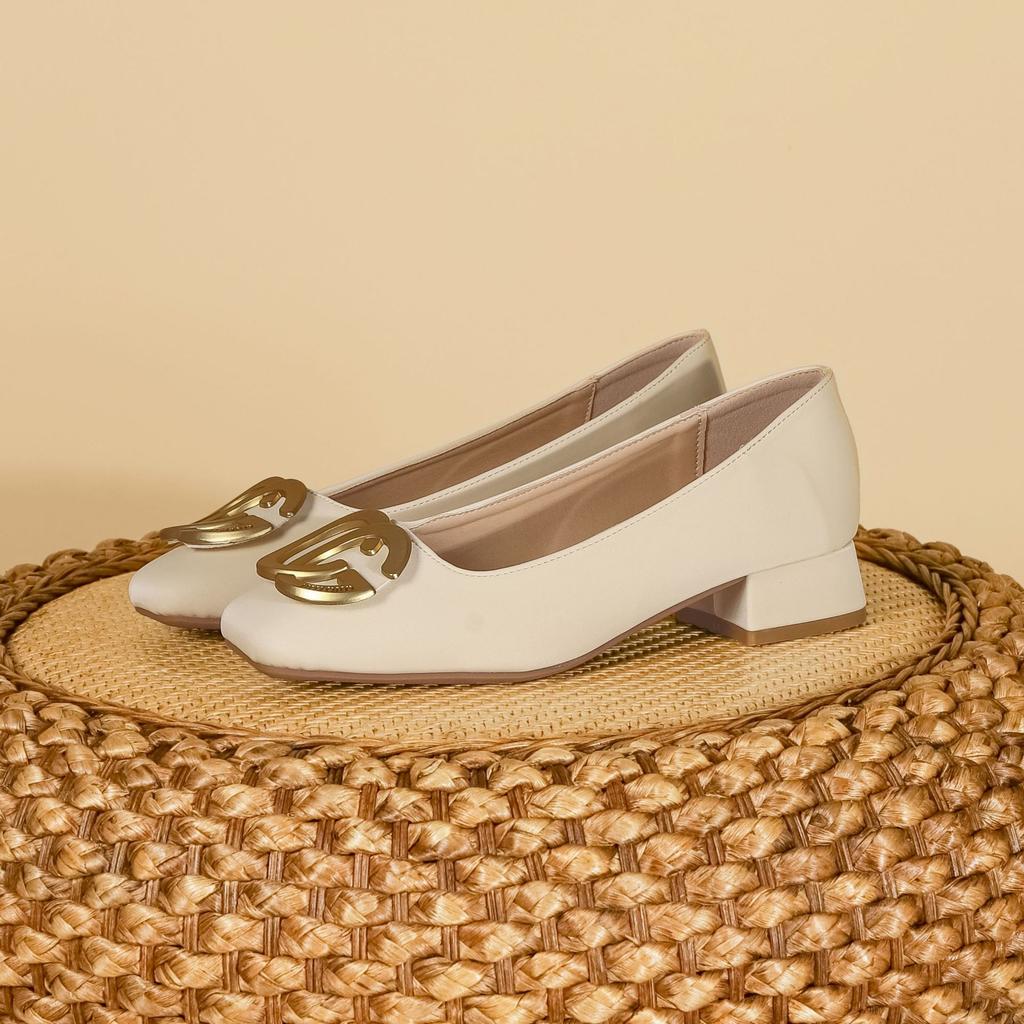 Женские туфли на высоком каблуке, толстый каблук, высокое качество, профессиональная женская обувь, мягкая подошва, не устают ноги, 2025 осень, новая модная одинарная обувь, универсальная