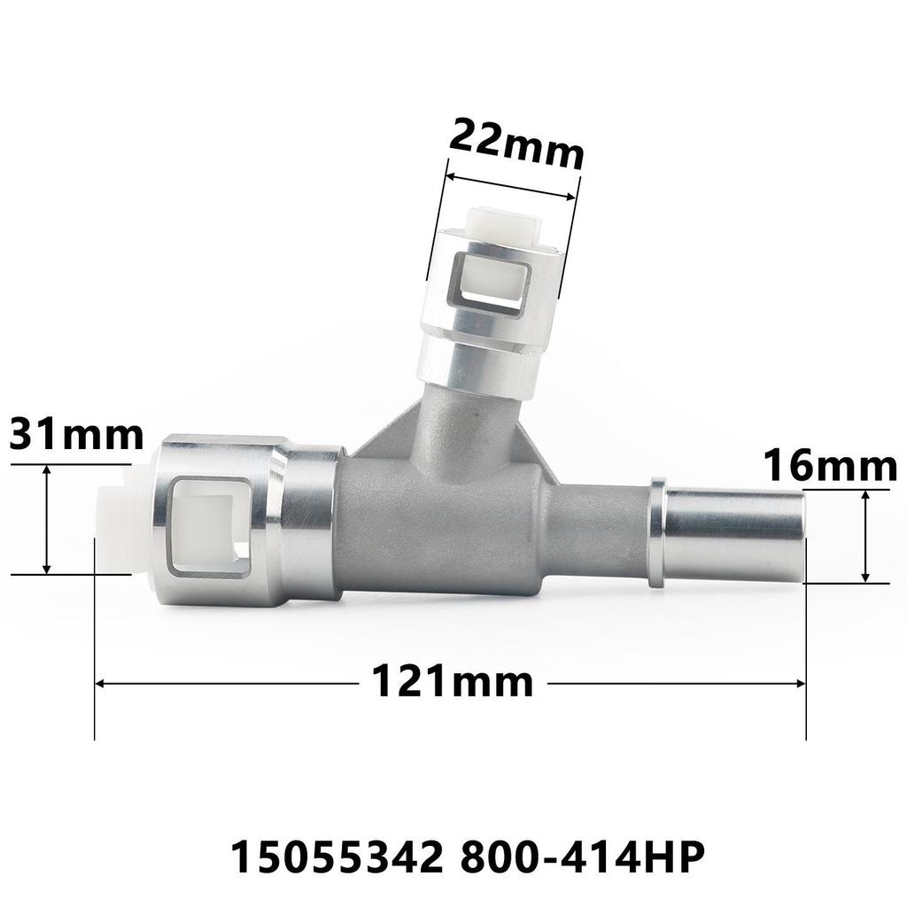 Metal Heated Hose Connector 800-413HP/414HP for Cadillac, Chevrolet, GMC