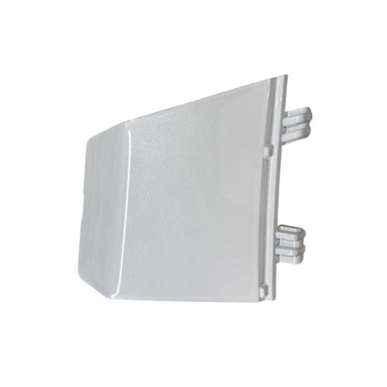 Front Bumper Tow Hook Cover Eye Cap White For Mitsubishi Outlander -2024 1x