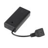 Кейс-коробка для хранения 2/3/4/6/8 батареек типа АА с USB для сборки светодиодного комплекта с выключателями