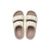 Crocs Classic Fuzzy Slippers Unisex Slippers Bone-White 207446-2YC
