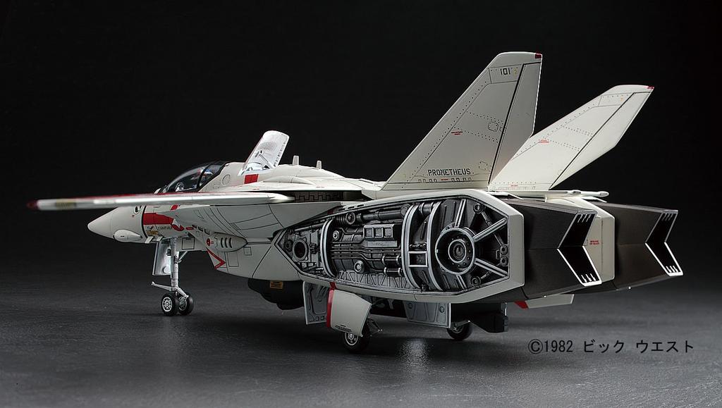 Hasegawa Пластиковая модель Super Dimension Fortress Macross Valkyrie Vermilion Platoon MC02 VF-1J/A 1/48
