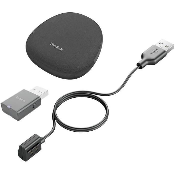 Kit Accessoire Portable - Yealink - WH62/WH66 - Noir - Modèle 1208649 - Non personnalisable