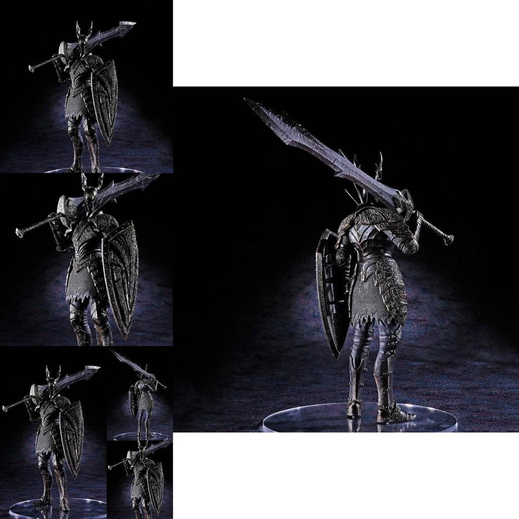 Премиум Dxf Dark Souls Коллекция Скульптур Том 3 ПВХ Фигурка Статуэтка Черный Рыцарь 8 дюймов Декоративный Элемент