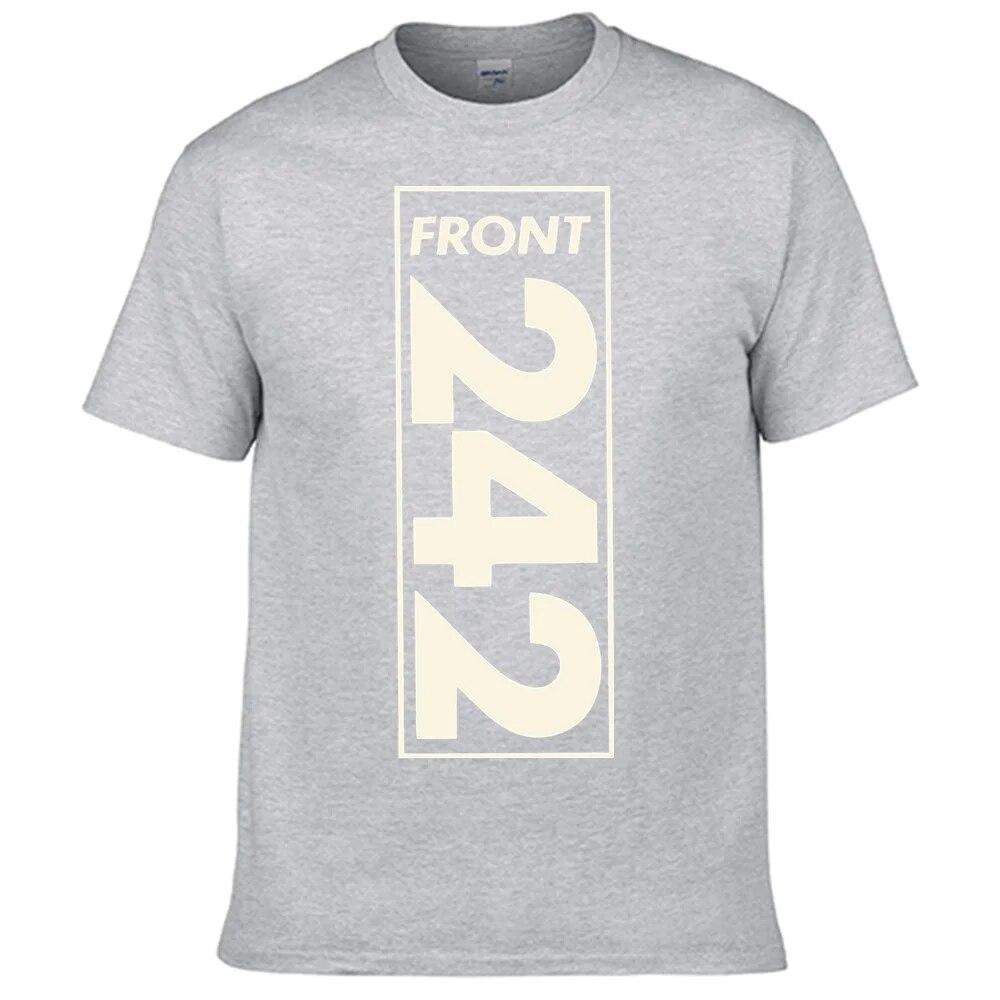 Футболка Front 242 унисекс, 100% хлопок, женская рубашка унисекс, лидер продаж N011