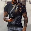 Vintage T Shirts For Men 3D Full Printed Short Sleeve Summer Fashion Oversized T-shirt Hip Hop Street Top Men's Casual Clothing