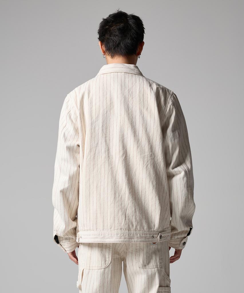 Dickies Куртка из гикори Ike Белая цапля