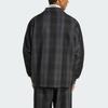 Adidas Оригинальная куртка Firebird FW25 All Blacks в клетку, мужская, KG4633