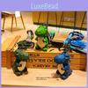 Adorable Trendy Faceted Dinosaur Keychain Resin Cartoon Couple Backpack Hanging Decoration