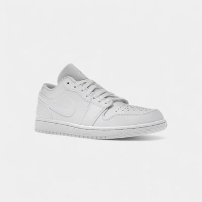 Jordan 1 Low Тройной белый