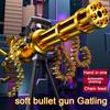 Children's Toys Electric Continuous Fire EVA Soft Bullet Gun Gatling